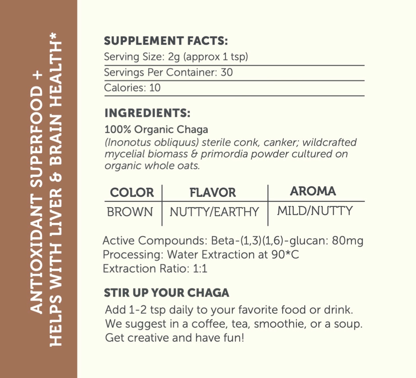 Chaga Powder