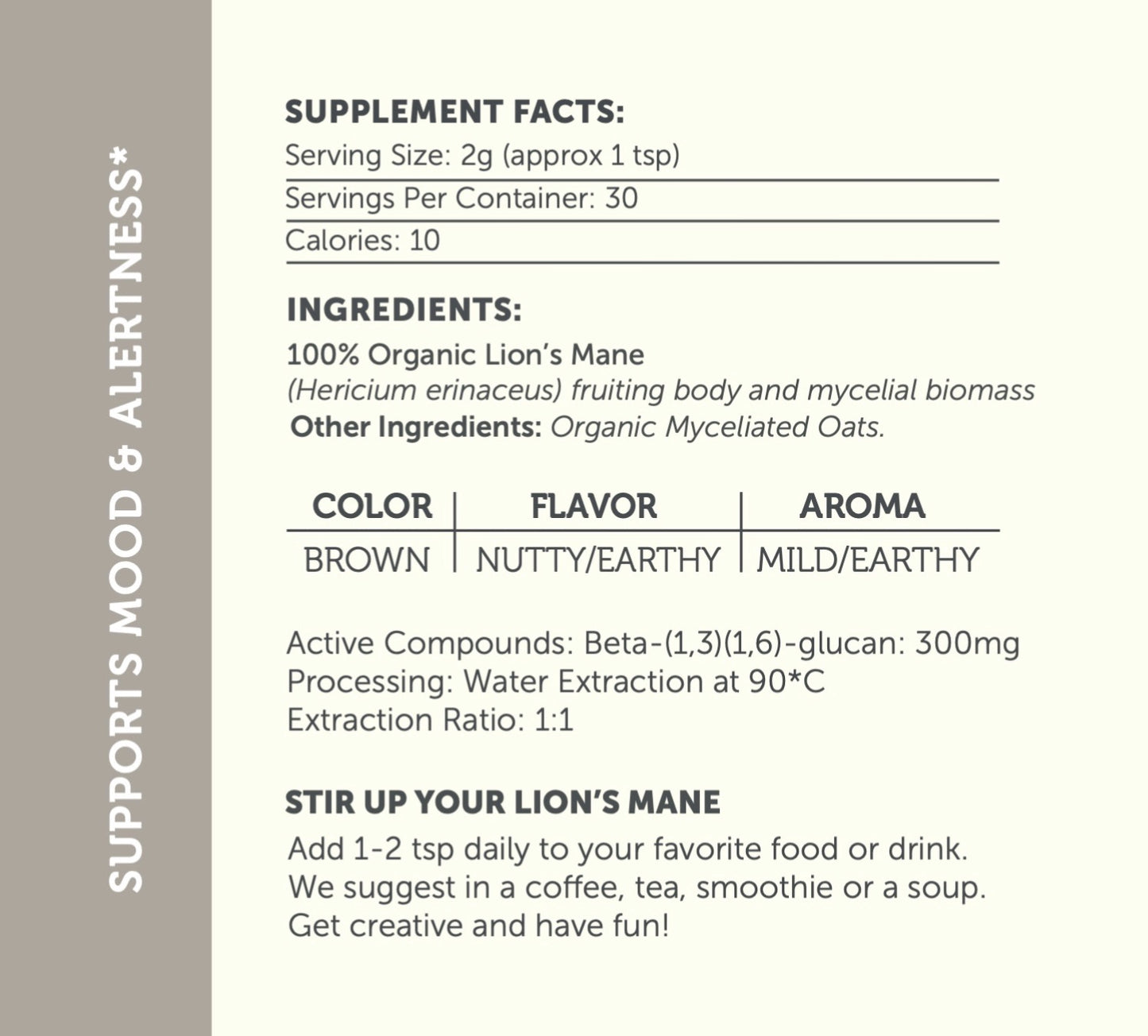 Lion's Mane Powder